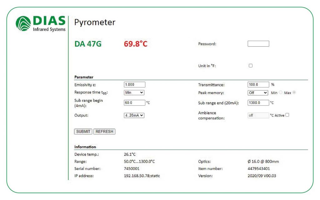 DA47G, BӾW(wng)jĲͼty؃x , 50-2500°C